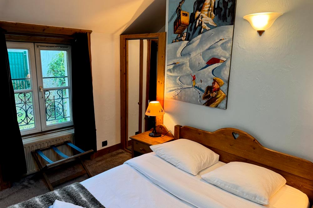 Chambre Chamonix déco montagne