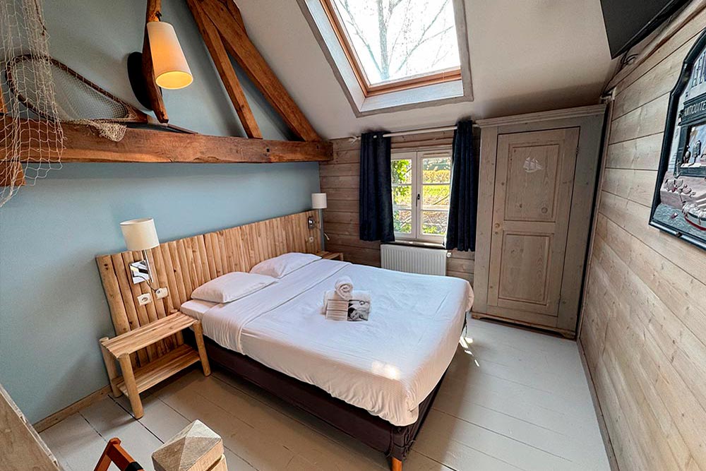 Chambre Lacanau déco mer